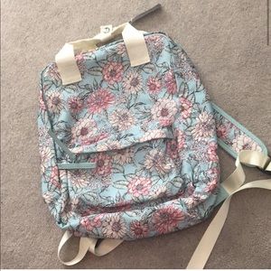 floral backpack